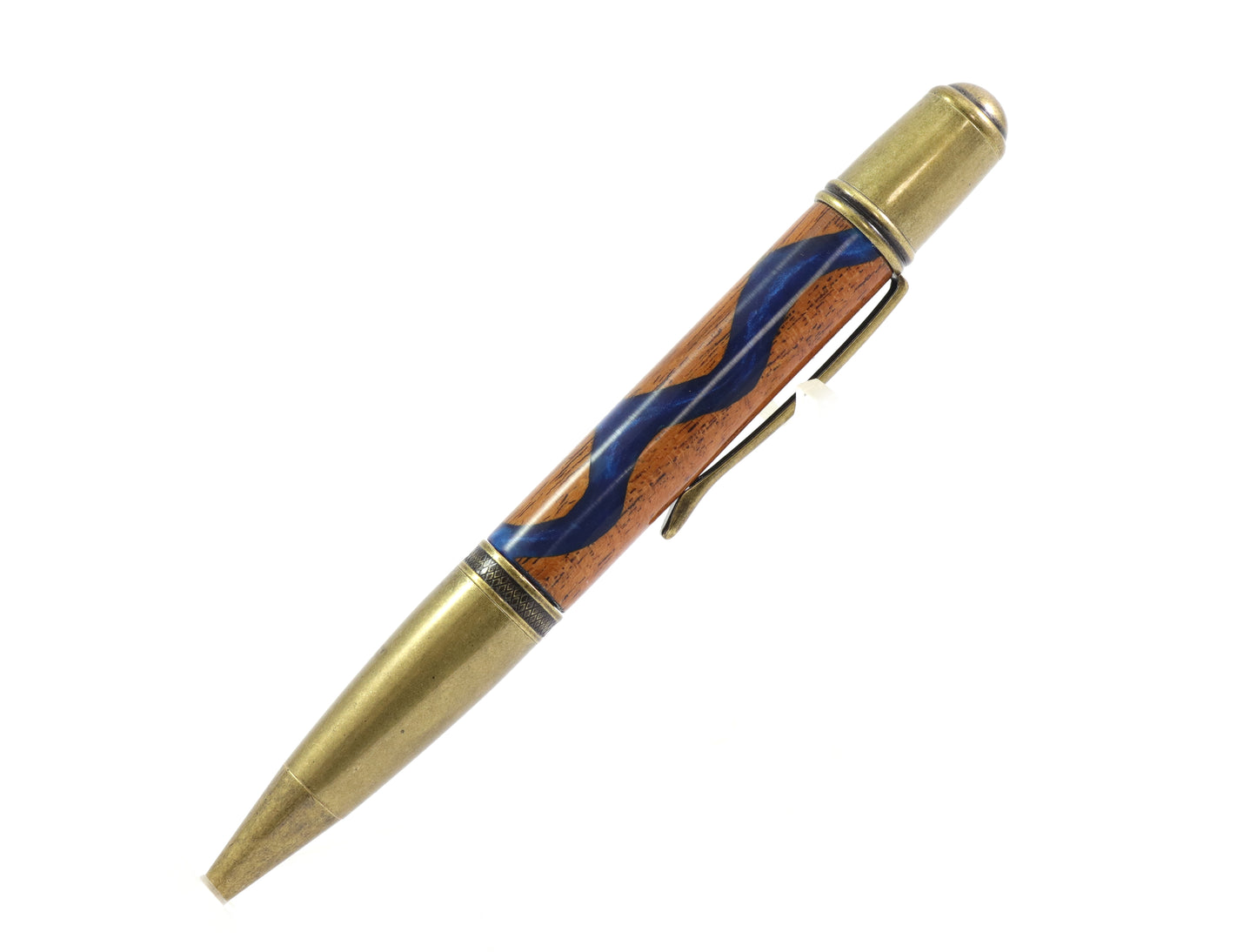 Blue River Wood Pen