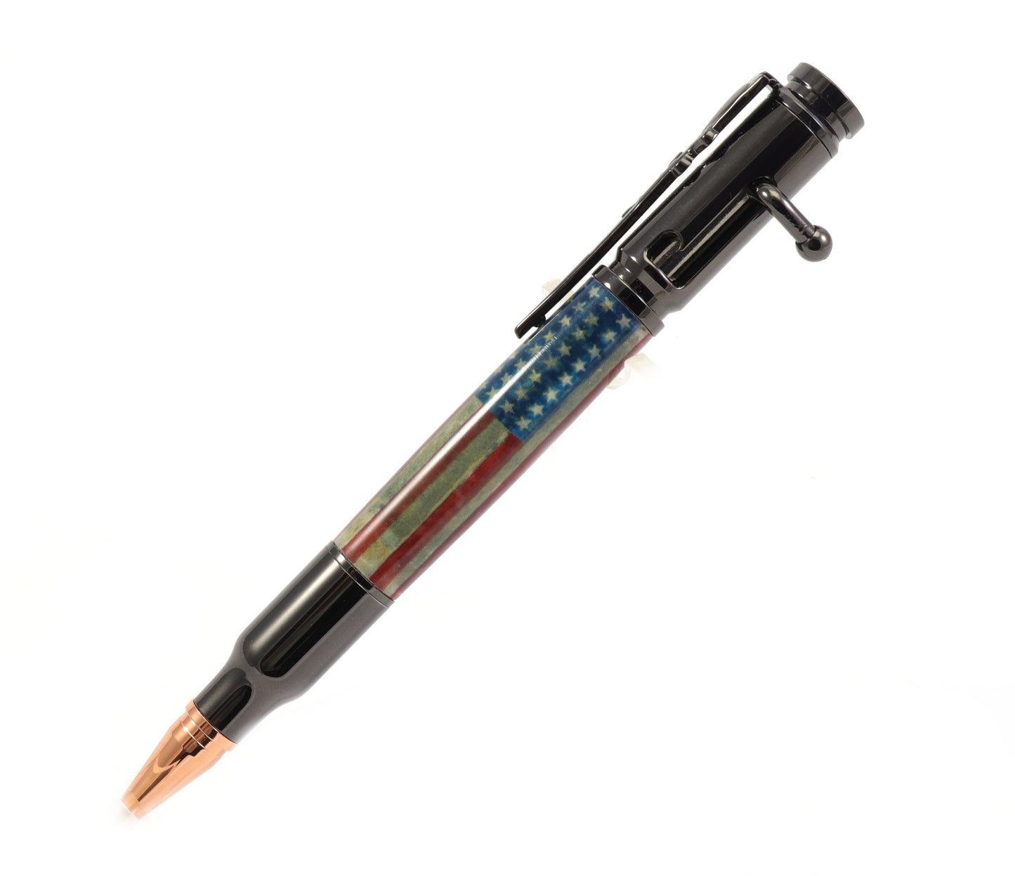 American Flag Bullet Pen