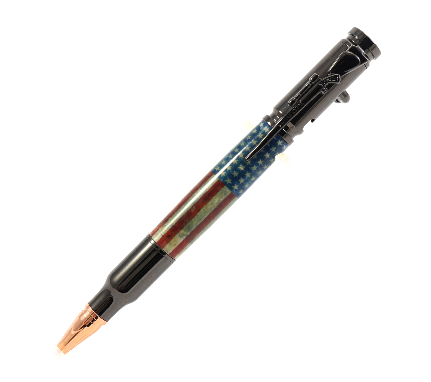 American Flag Bullet Pen