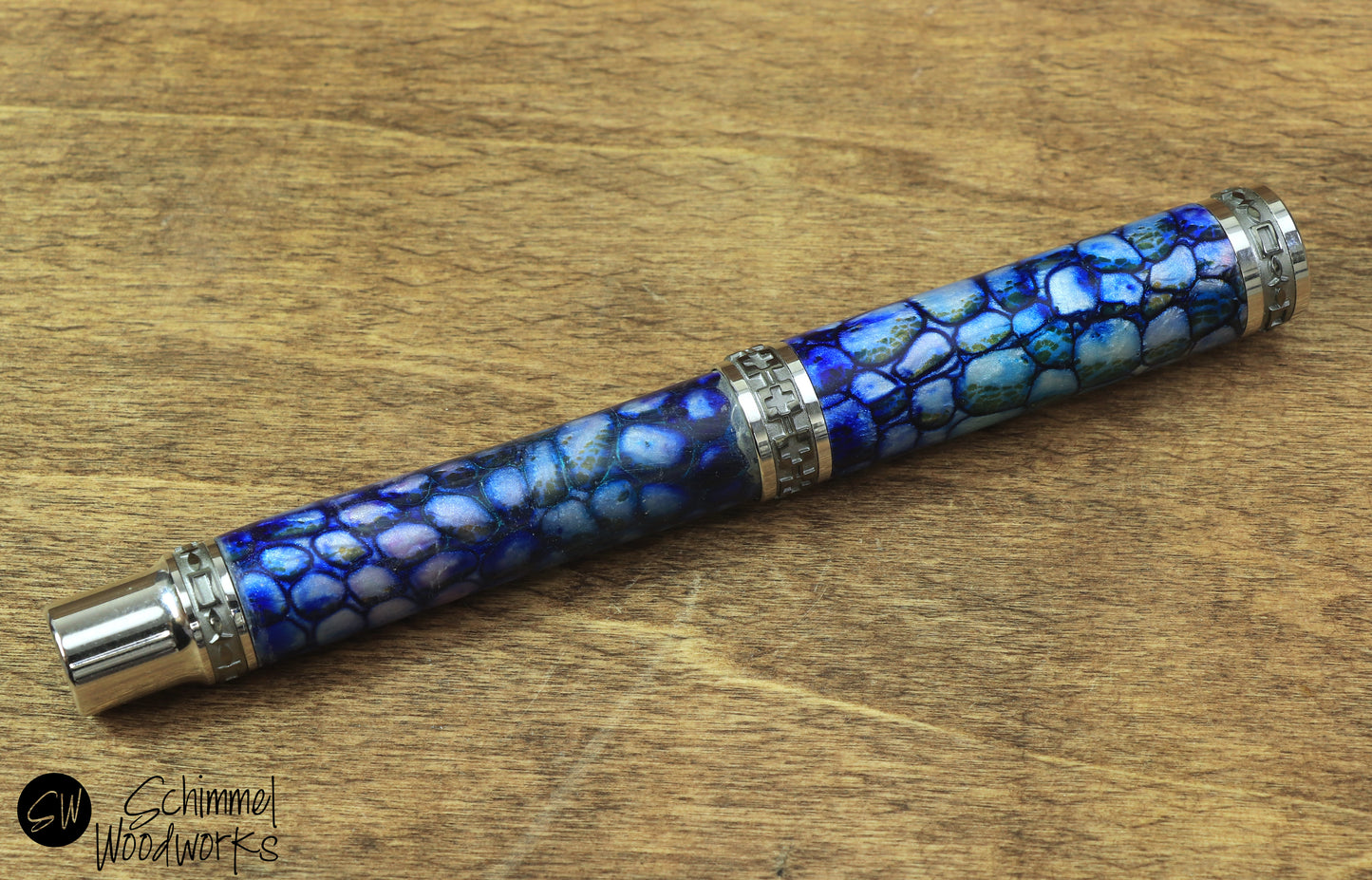 Blue Dragon Fountain Pen