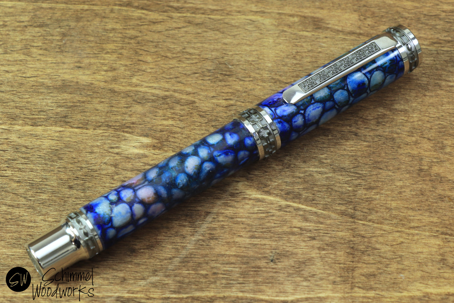 Blue Dragon Fountain Pen