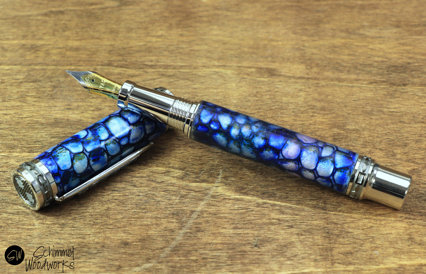 Blue Dragon Fountain Pen