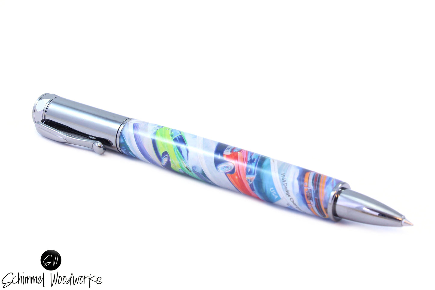 Vintage Car Stamp Pen