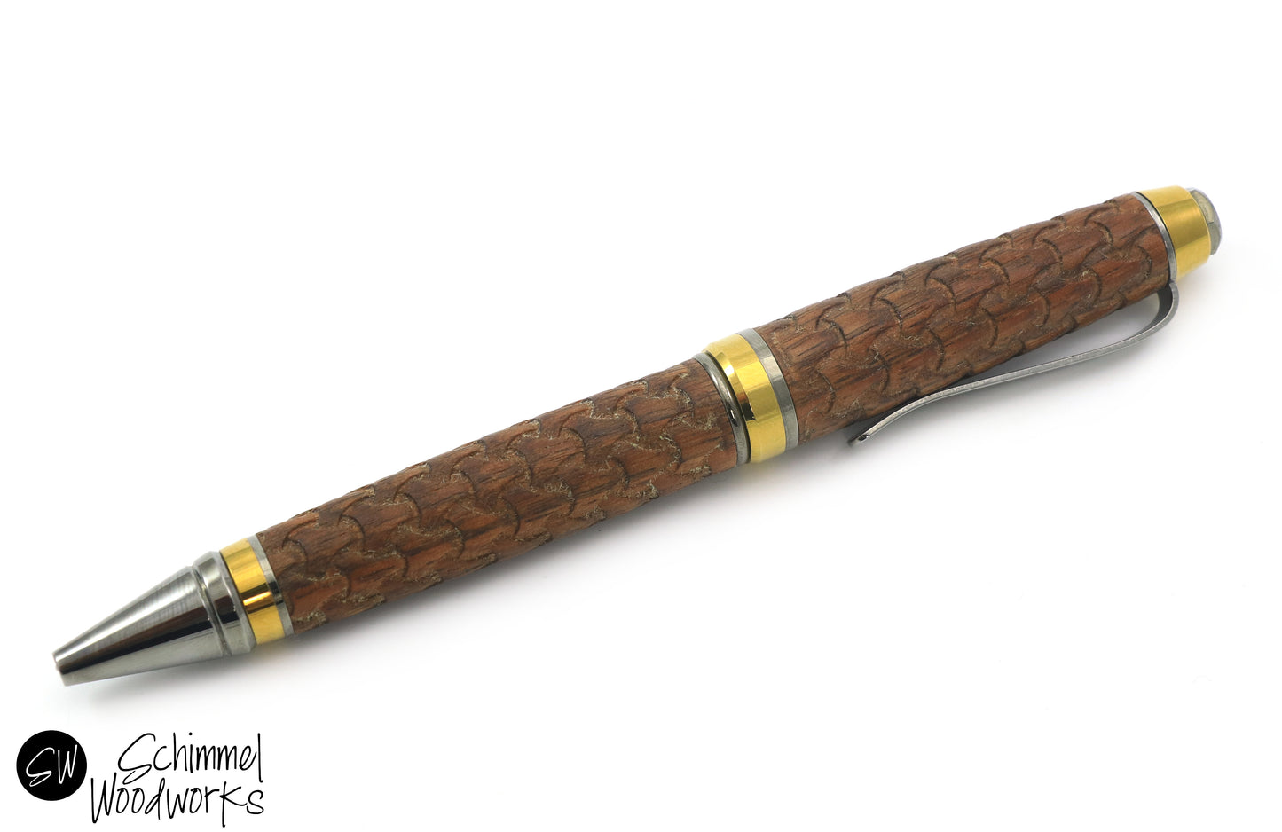 Woven Wood Gentlemen's Pen