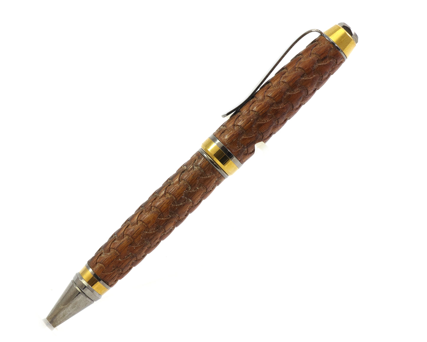 Woven Wood Gentlemen's Pen