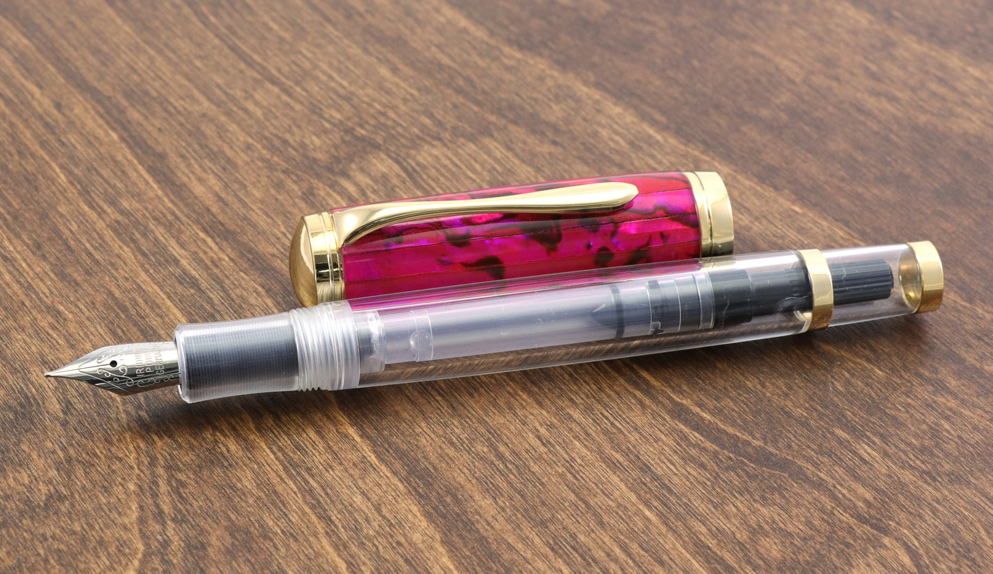 Pink Abalone Fountain Pen