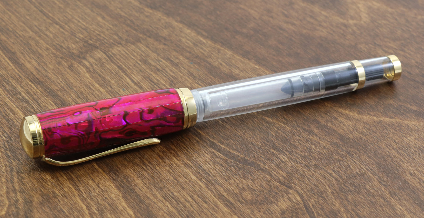 Pink Abalone Fountain Pen