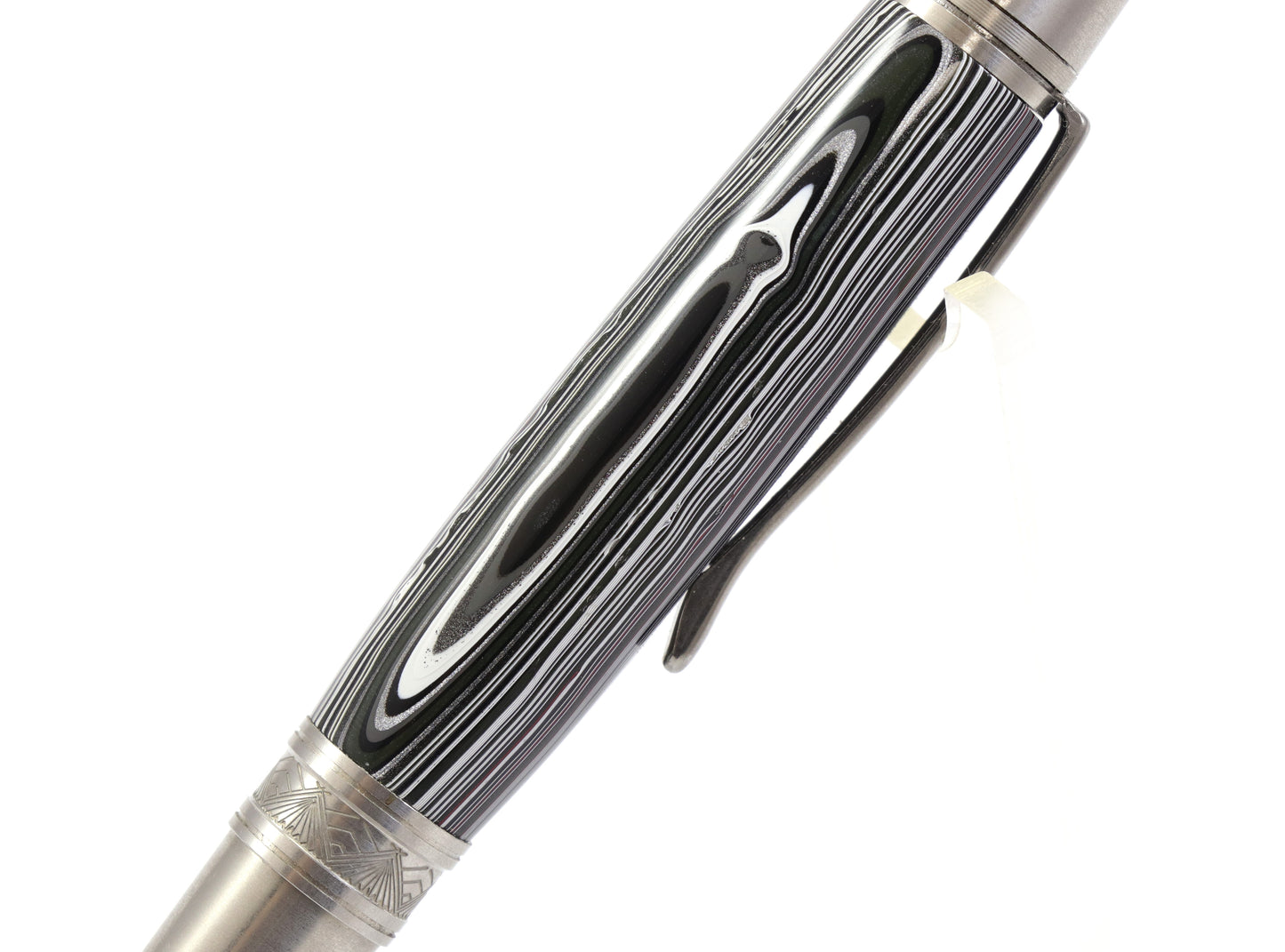 Fordite Twist Pen - Motor Agate Pen