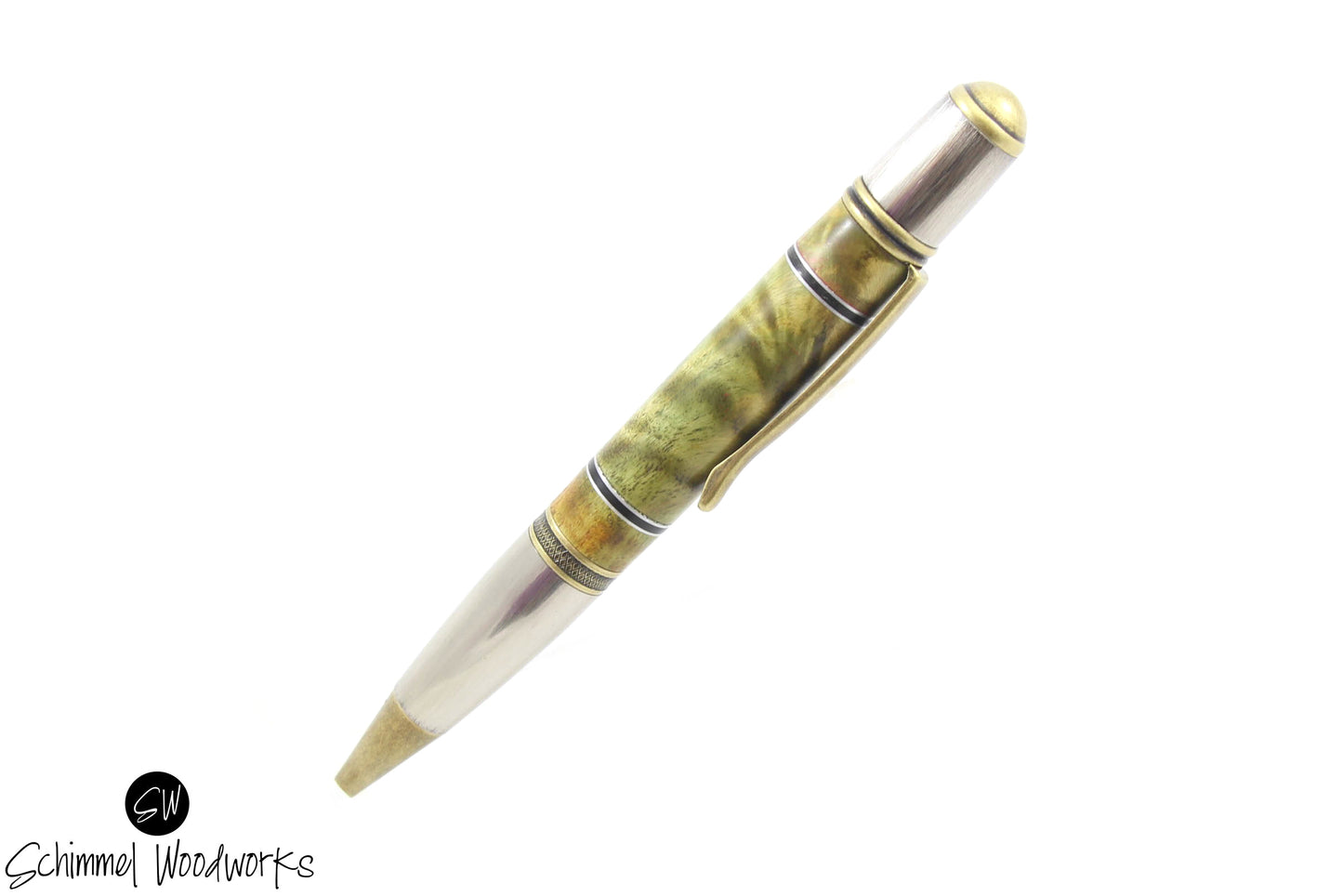Dyed Burl Wood Pen