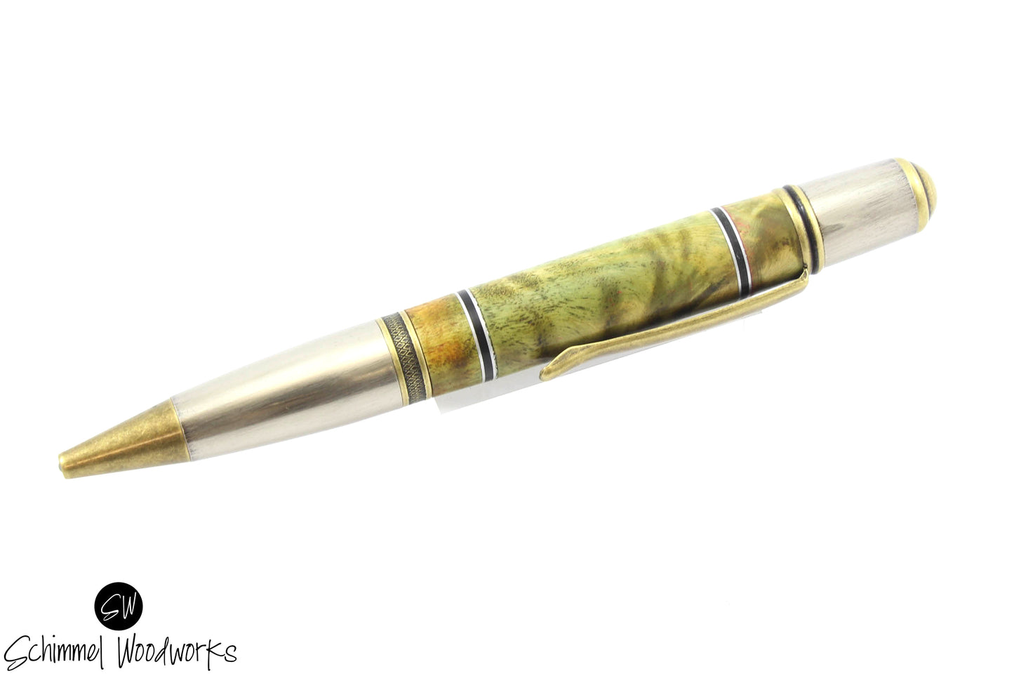 Dyed Burl Wood Pen