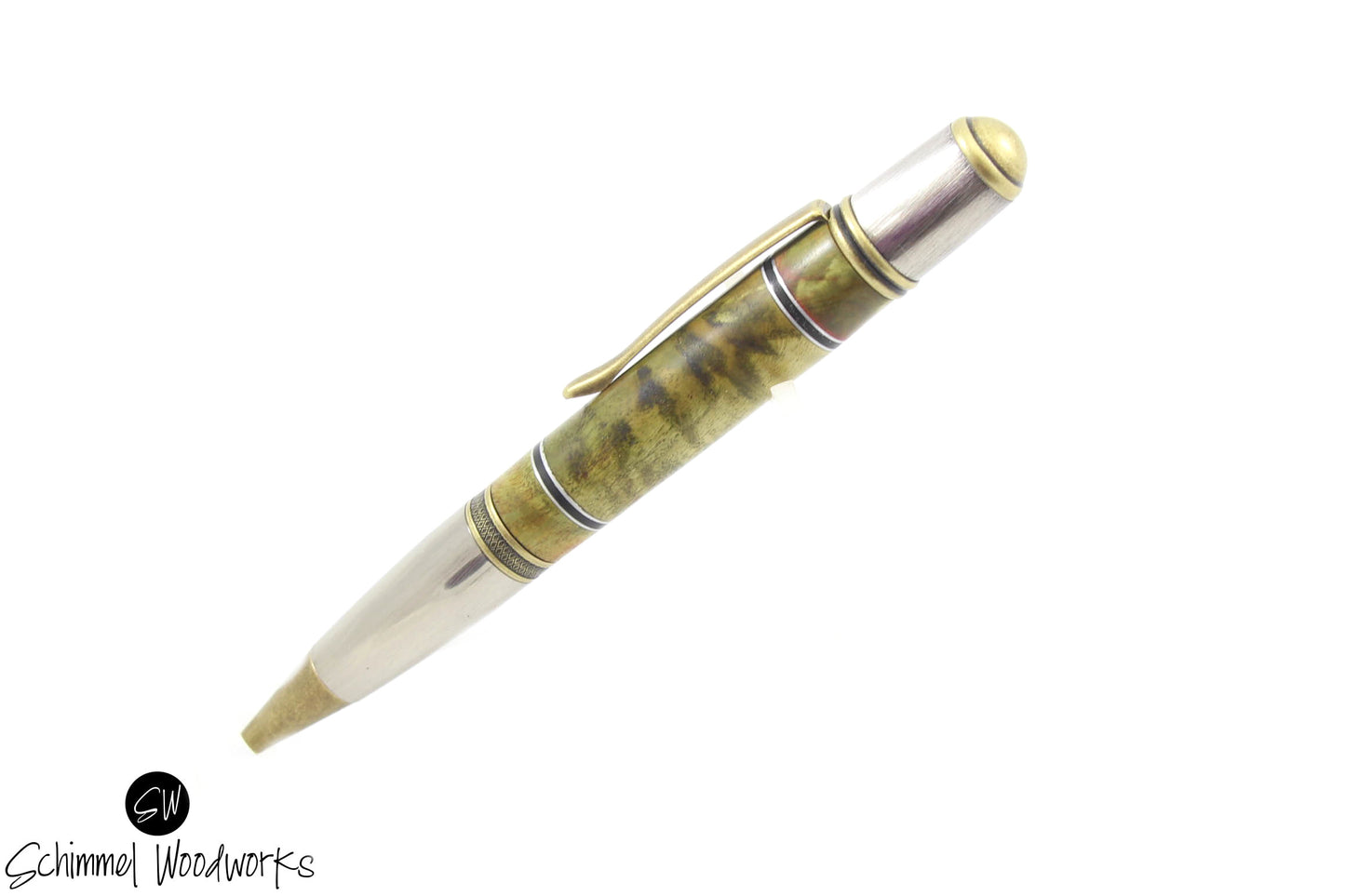 Dyed Burl Wood Pen