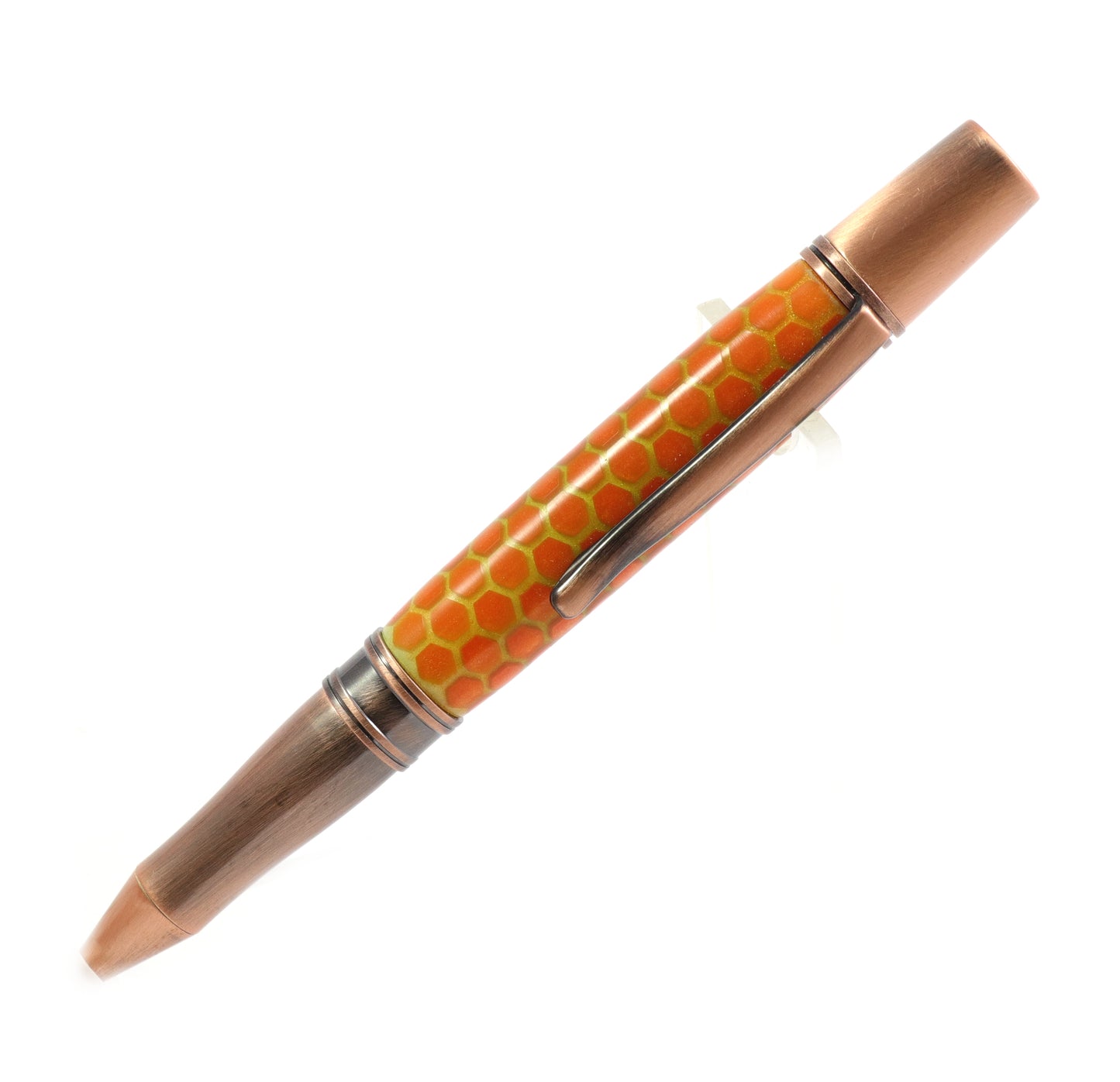 Orange Honey Honeycomb Pen