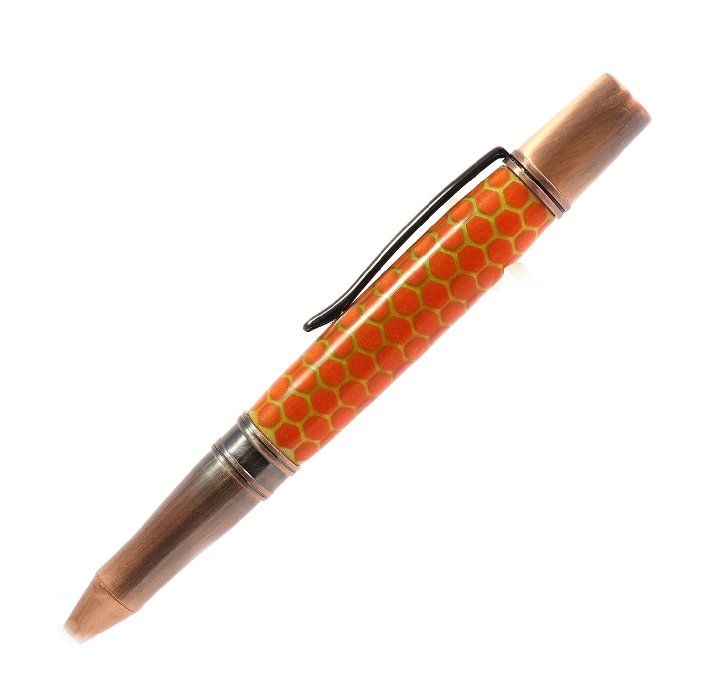 Orange Honey Honeycomb Pen