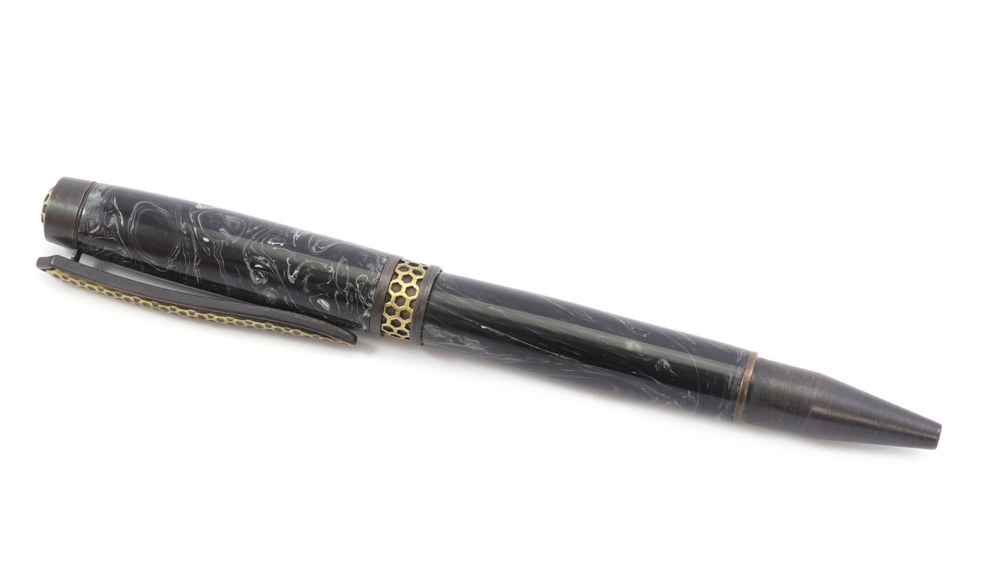 Dark Whisper Honeycomb Pen