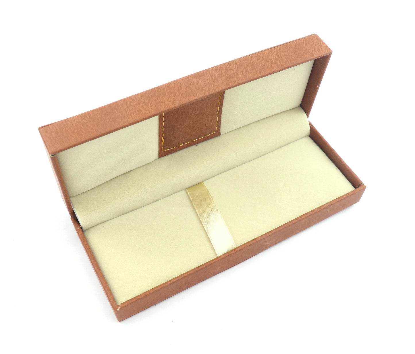 Brown Leather Pen Box