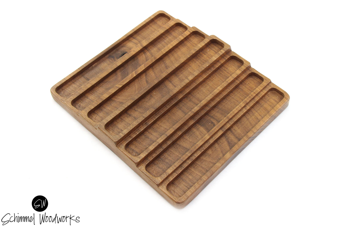 Wood 7 Pen Display