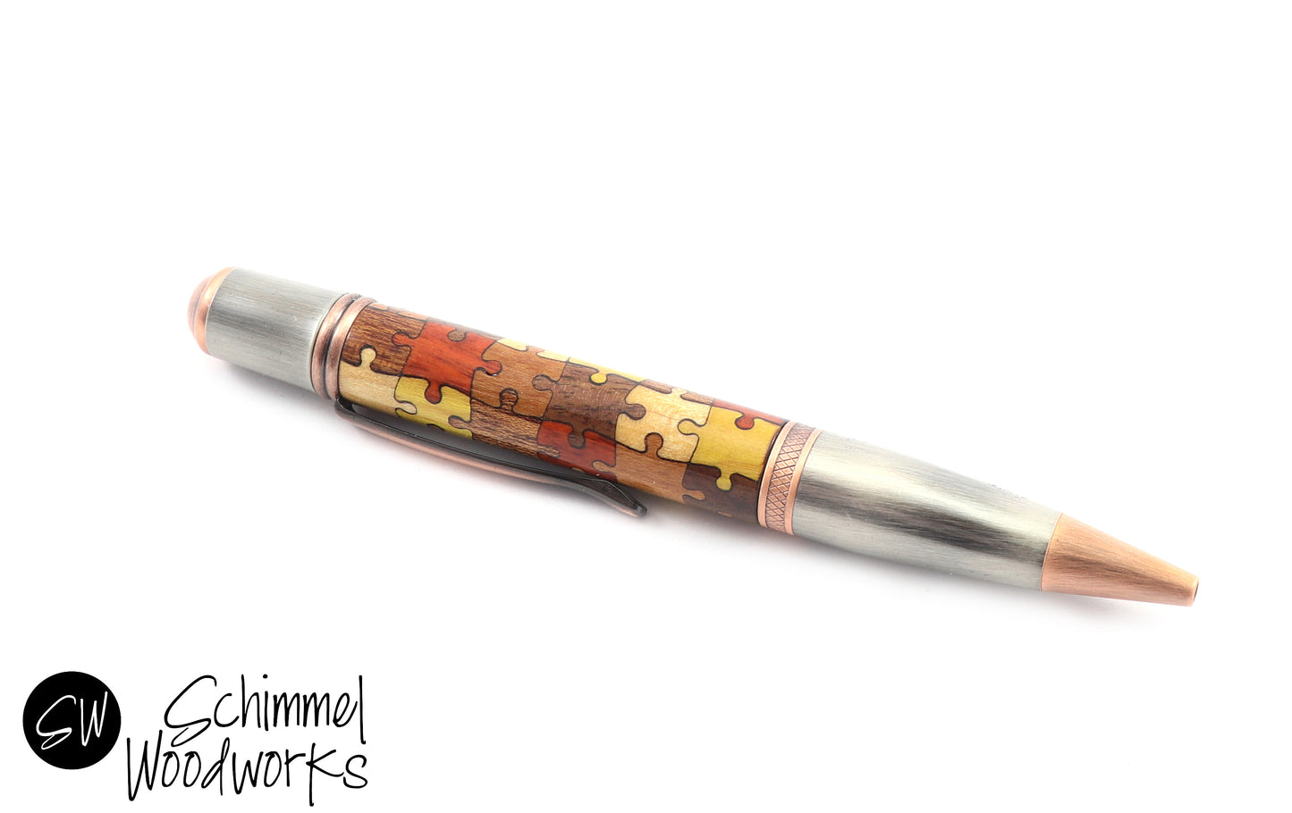 Wood Puzzle Pen