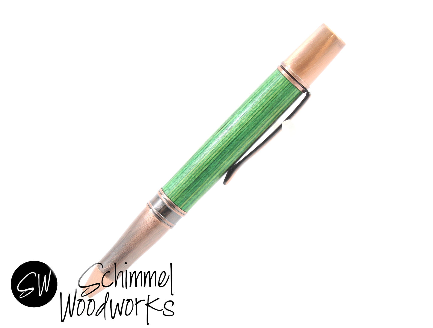 Striped Wood Pen
