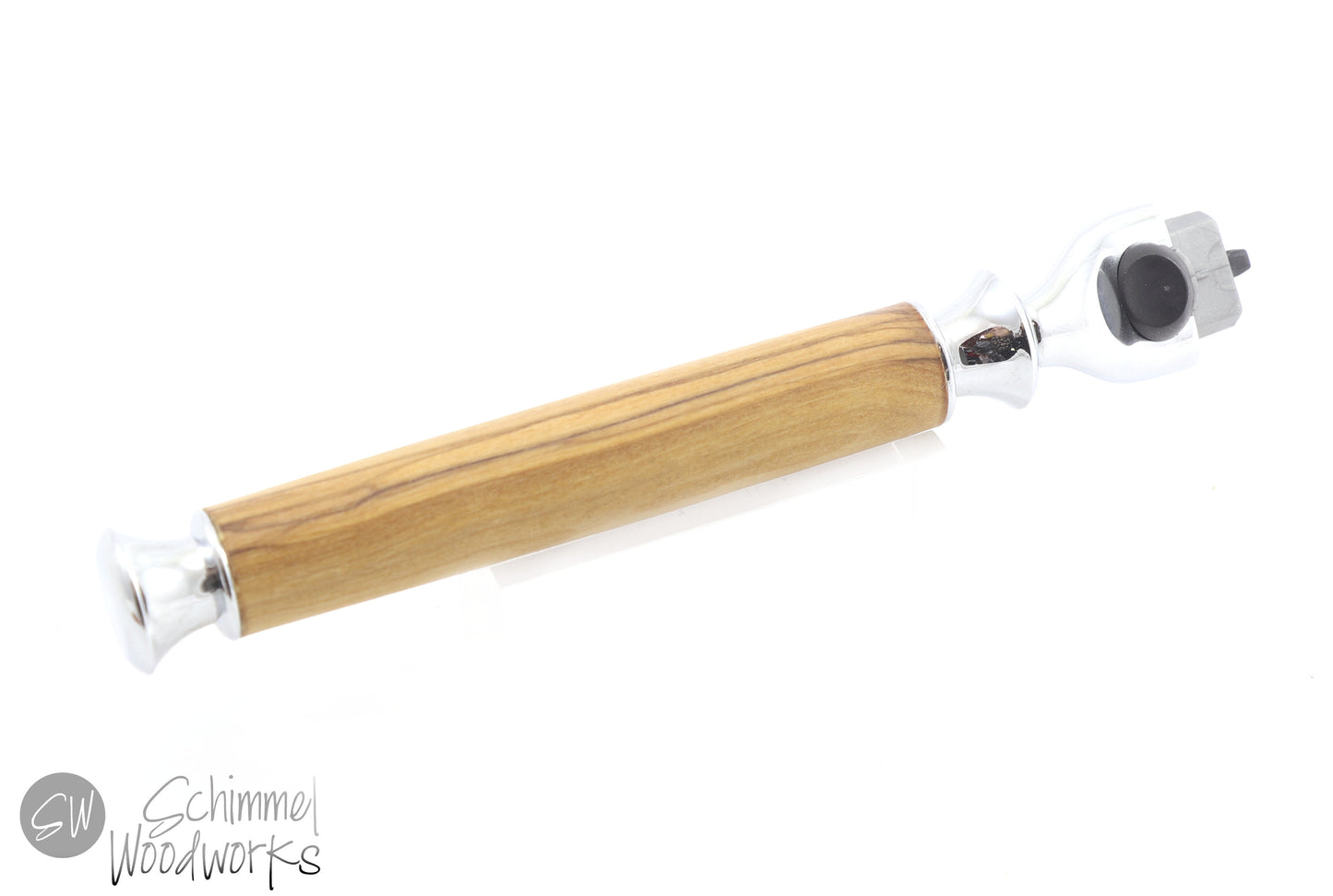 Olive Wood Razor Handle