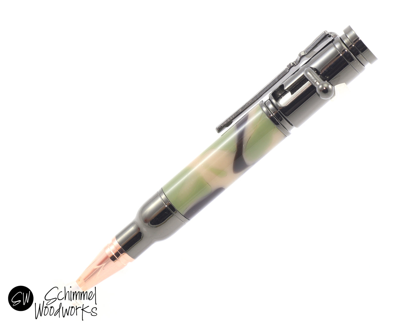 Mini Camo Bullet Pen