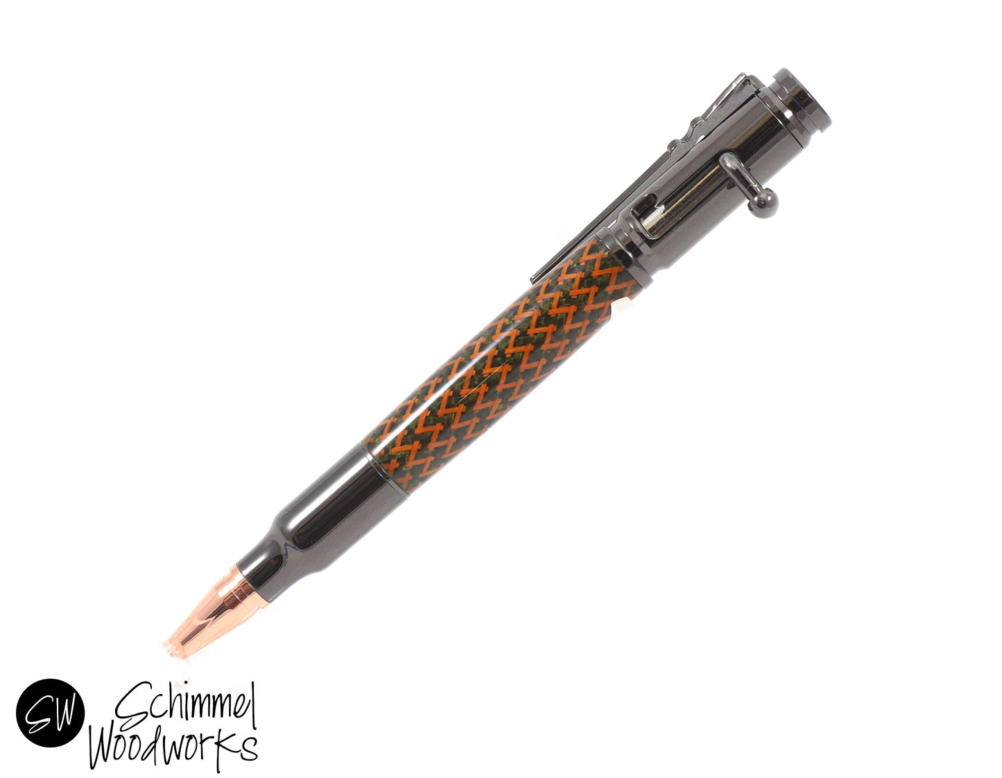 Carbon Fiber Bullet Pen