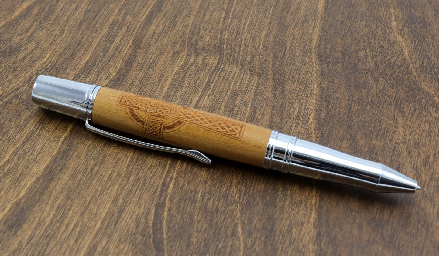 Wood Celtic Cross Pen