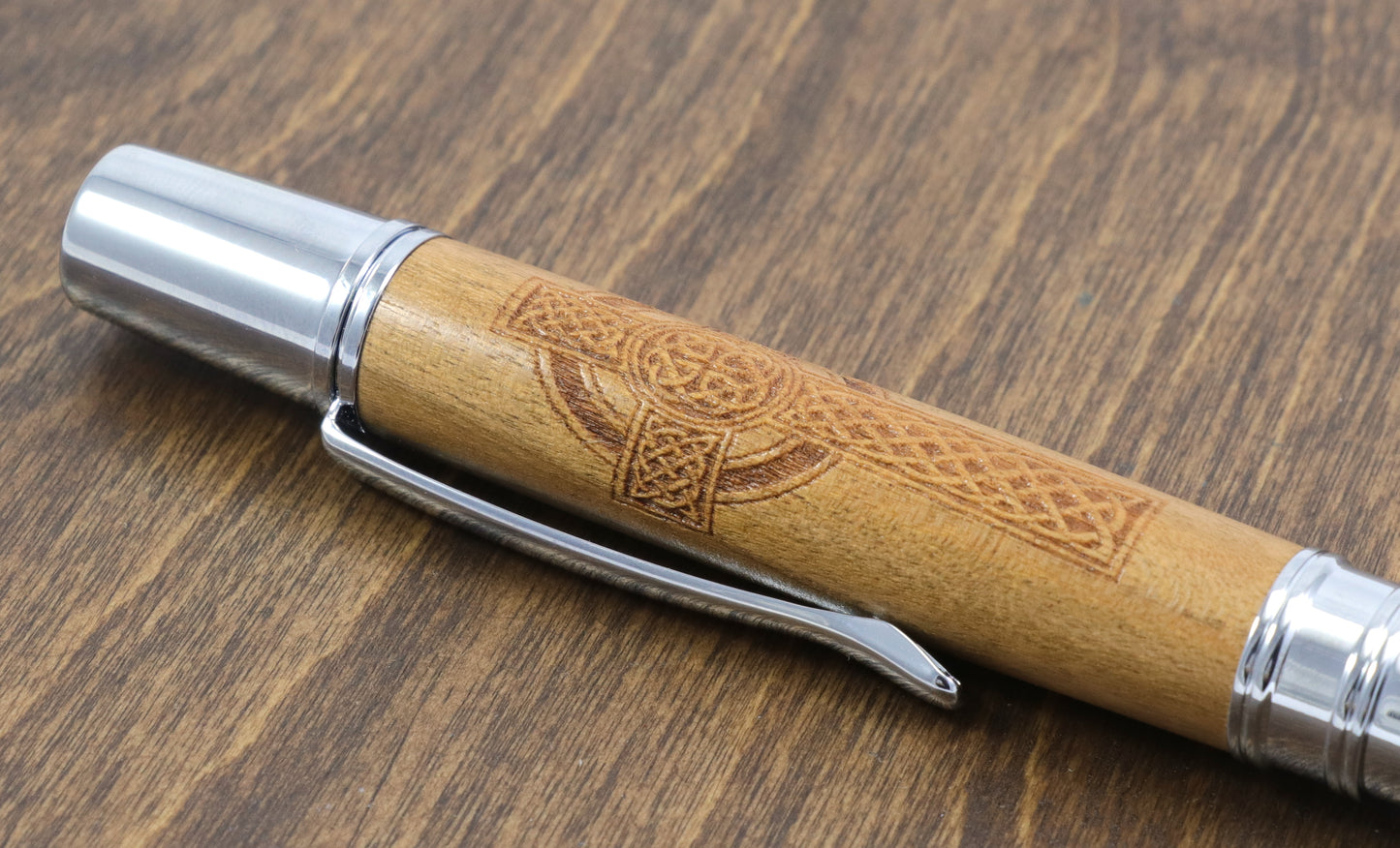 Wood Celtic Cross Pen