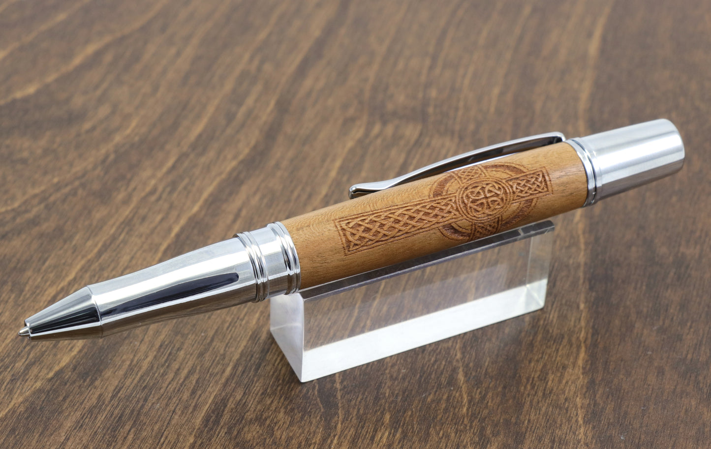 Wood Celtic Cross Pen