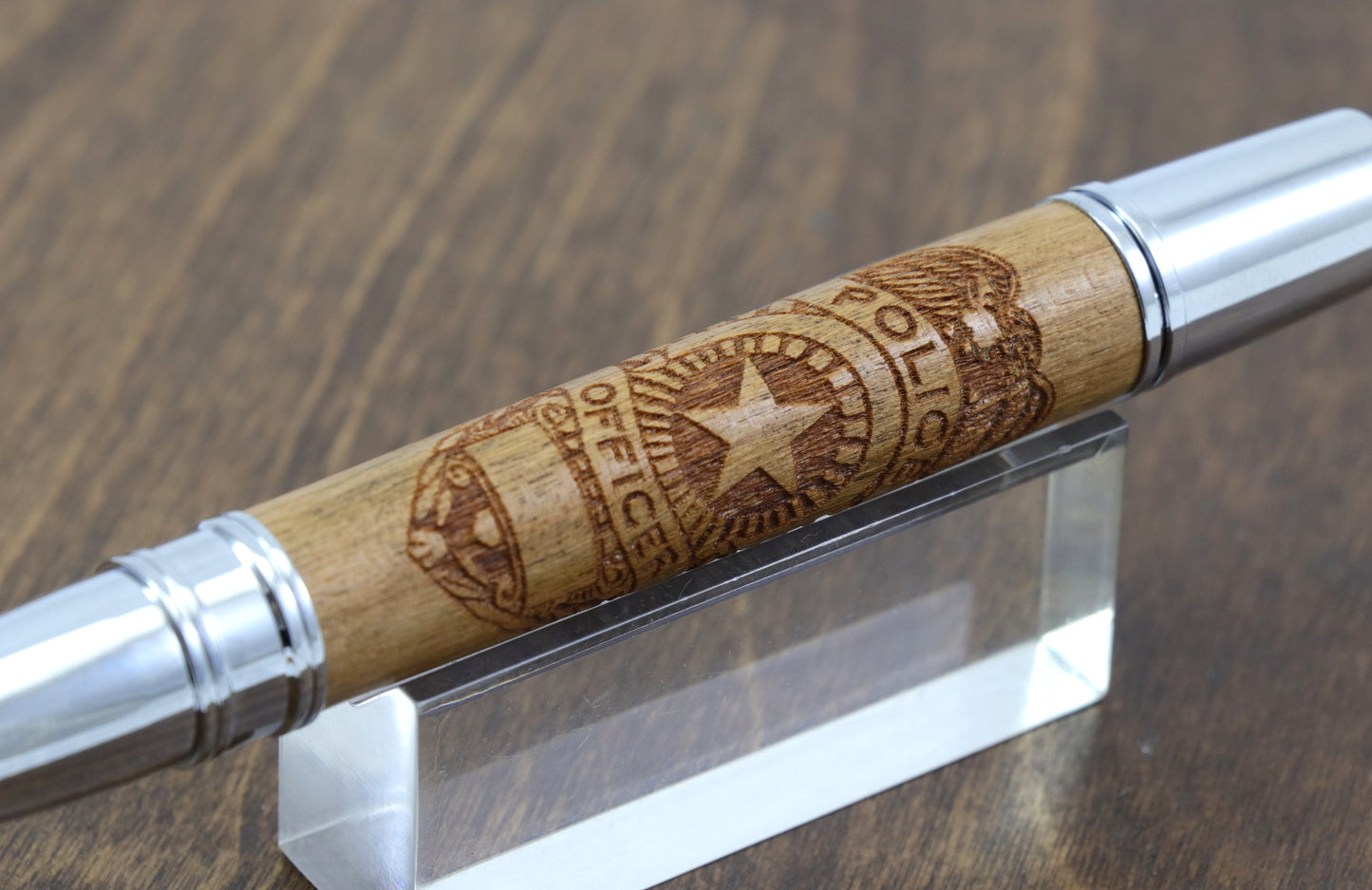 Wood Police Pen