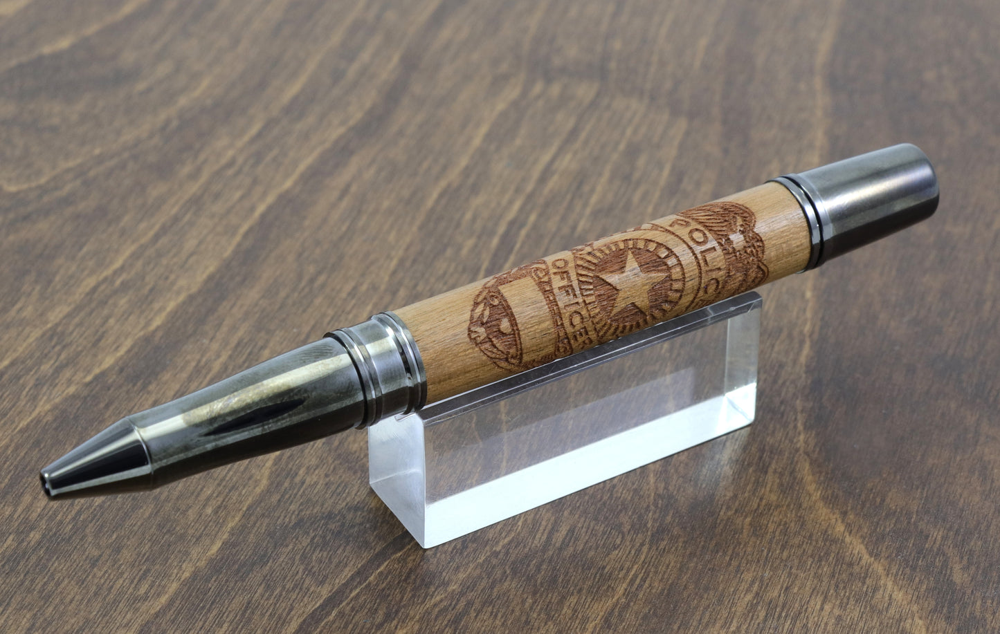 Wood Police Pen