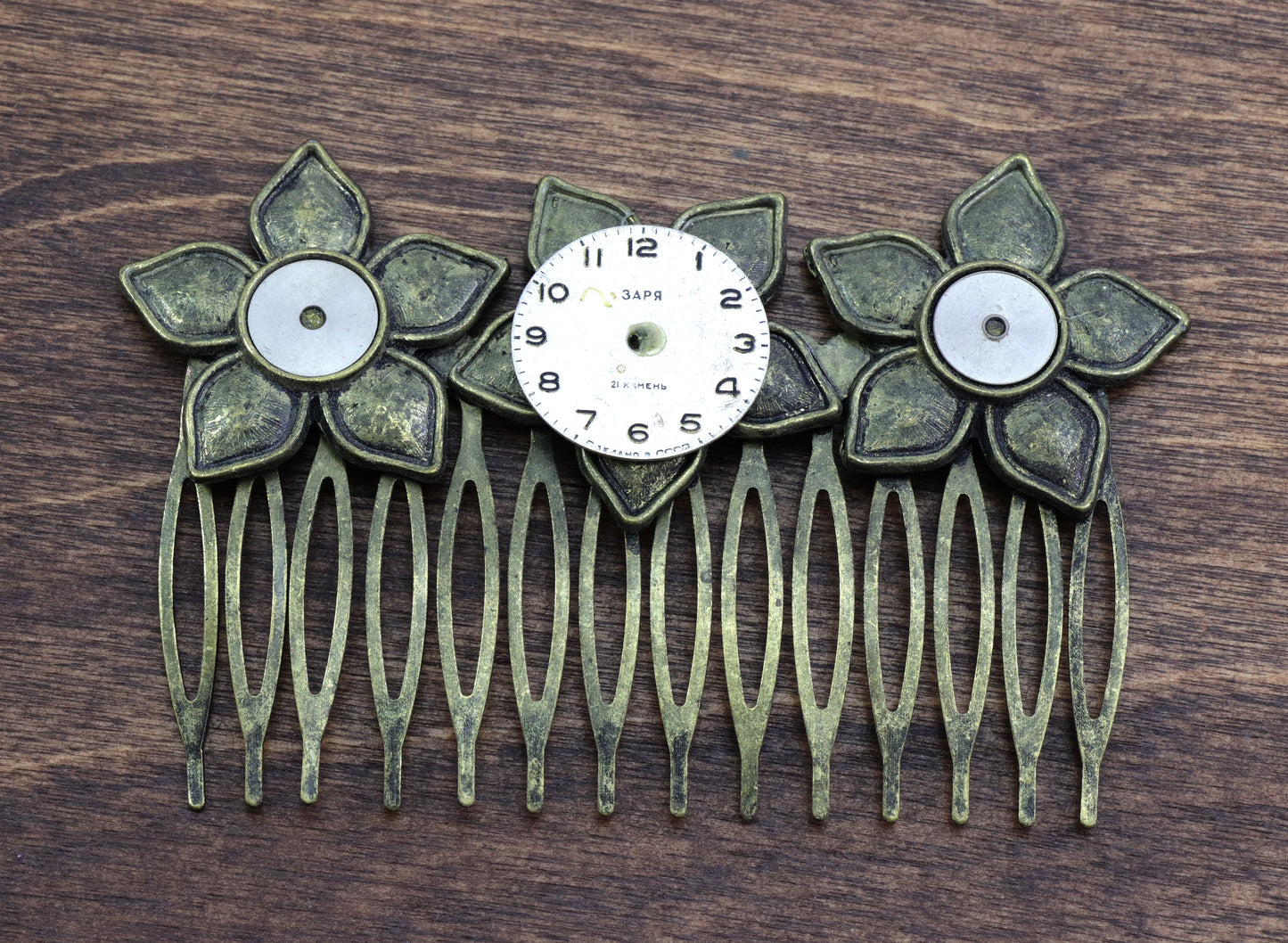 Steampunk Hair Comb