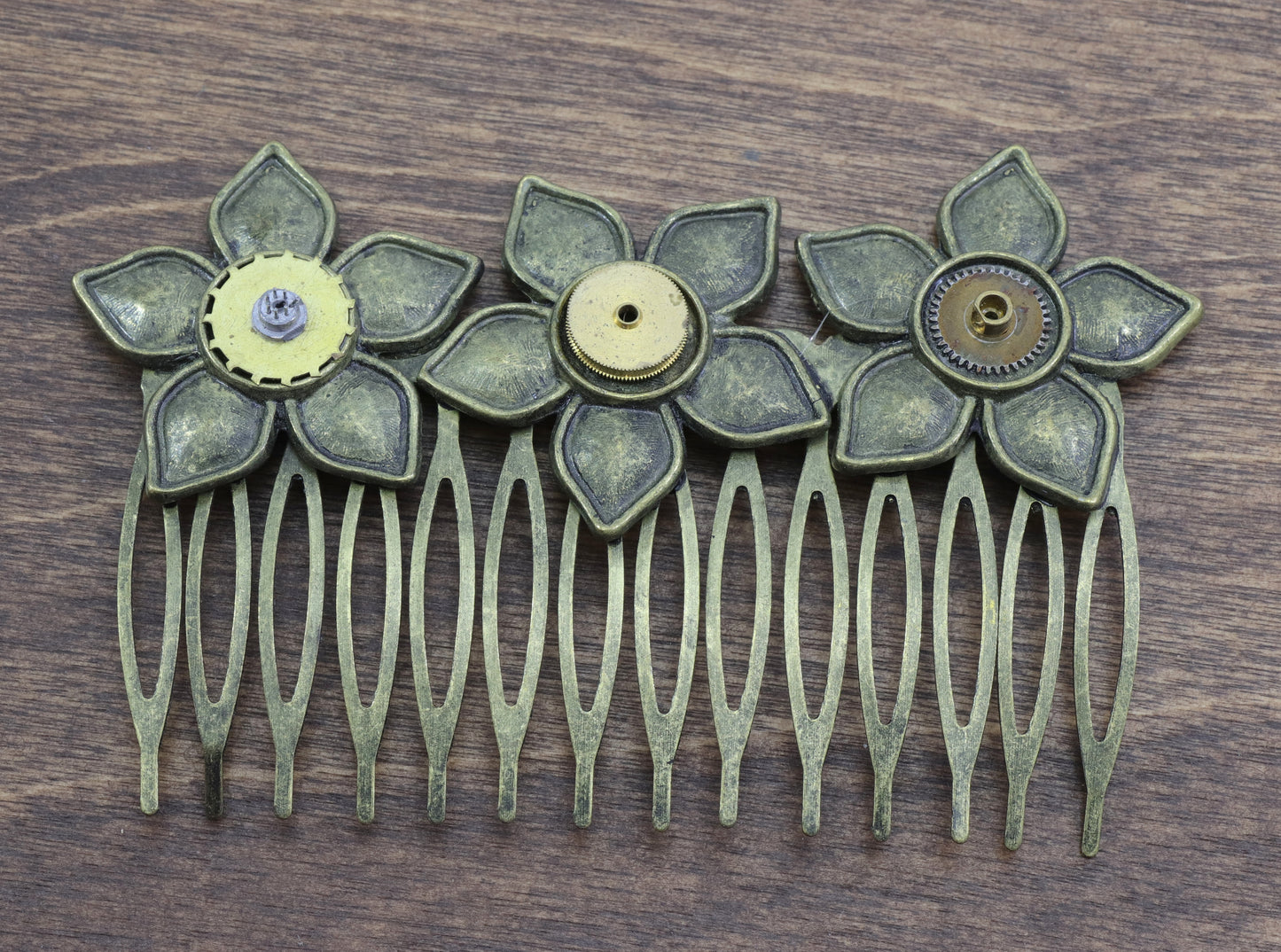 Steampunk Hair Comb