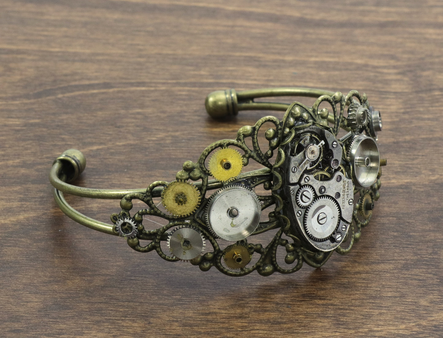 Steampunk Cuff Bracelet