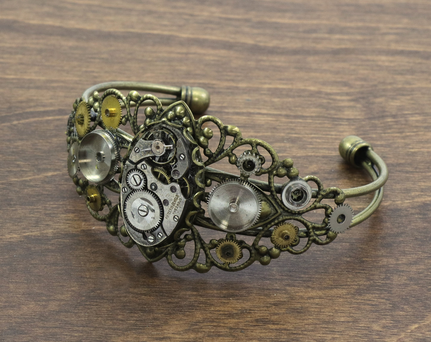 Steampunk Cuff Bracelet