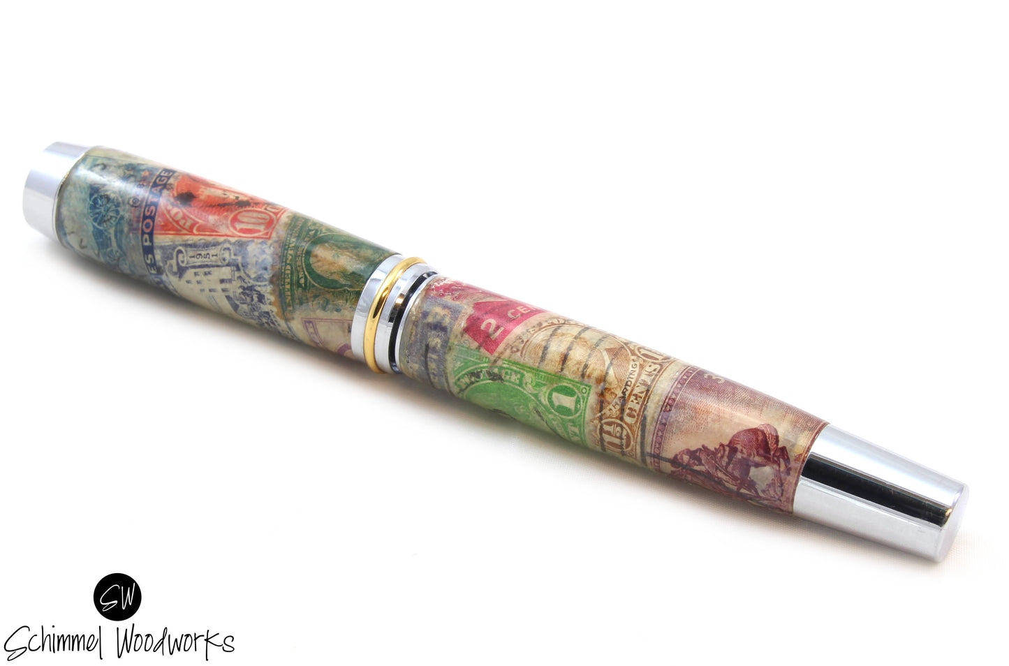 Vintage Stamp Pen