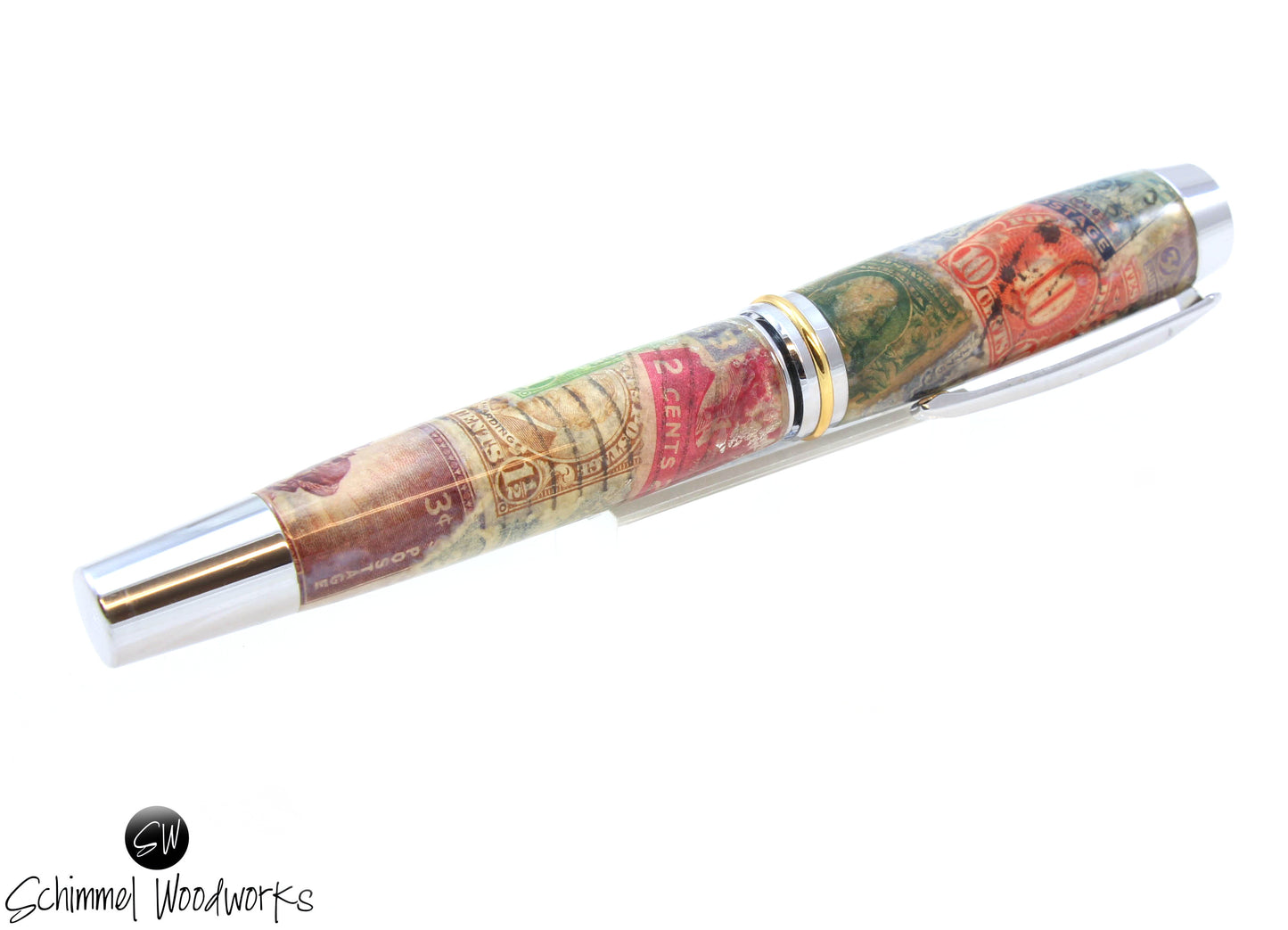 Vintage Stamp Pen