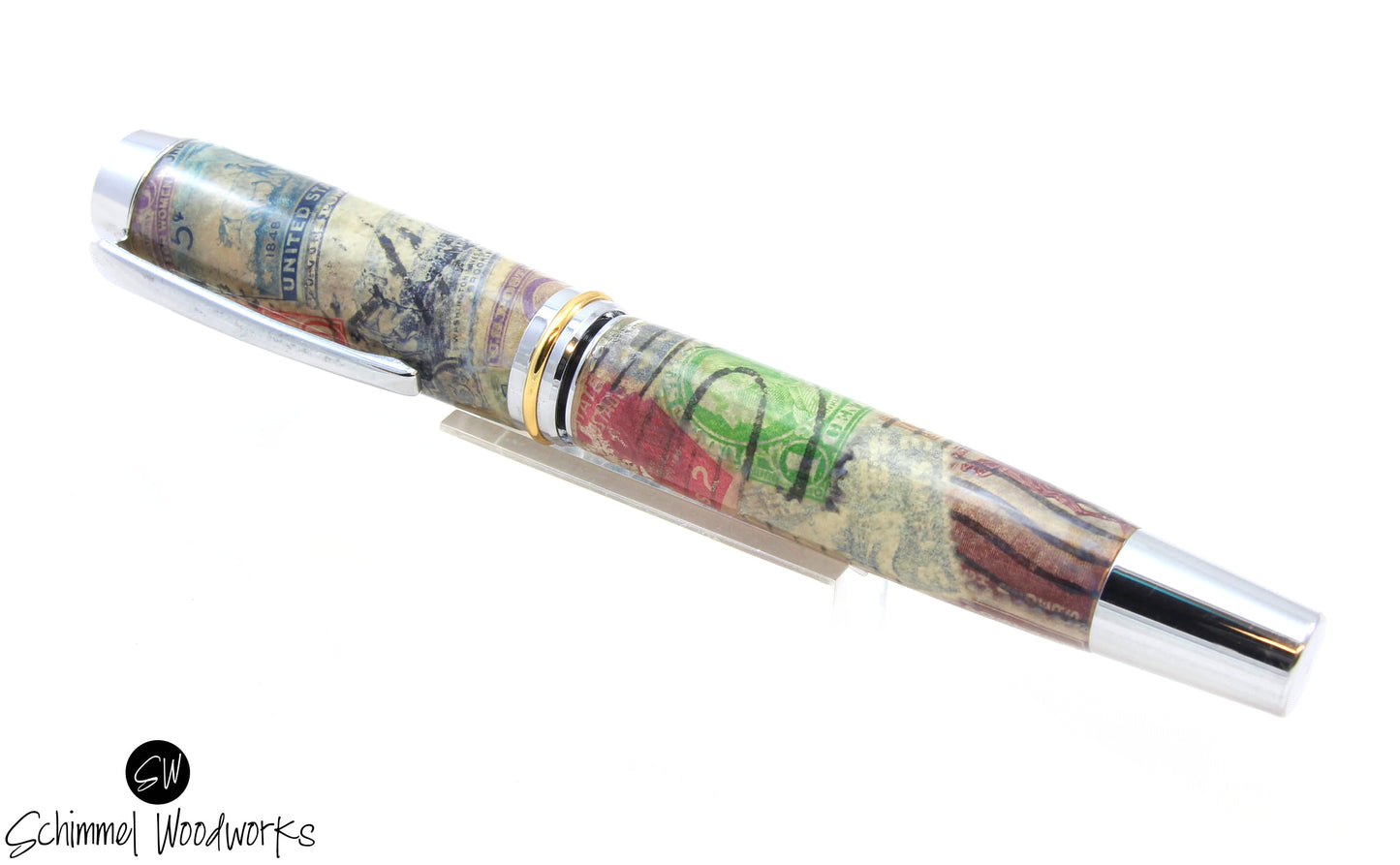Vintage Stamp Pen