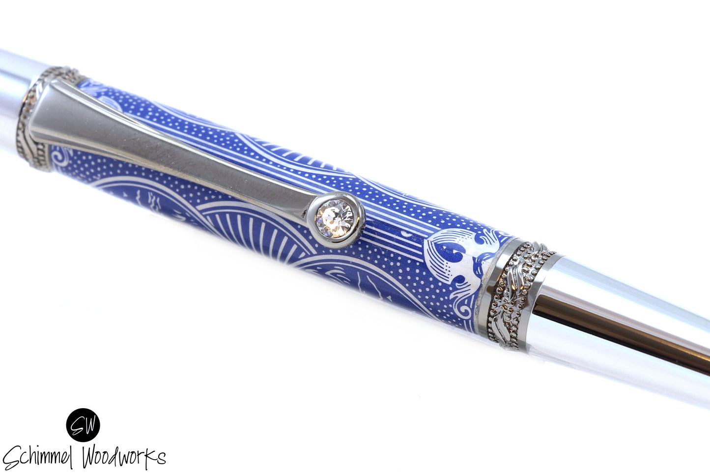 Blue Bicycle Pen