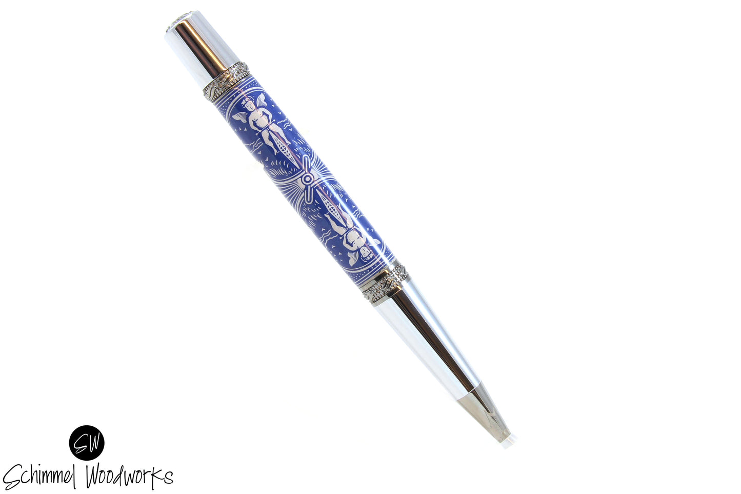 Blue Bicycle Pen