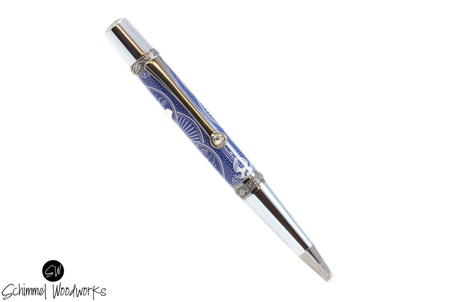 Blue Bicycle Pen