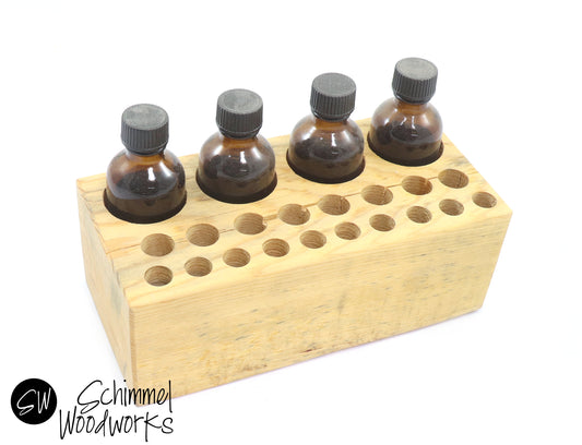 Arizona reclaimed Beetlekill pine wood desk caddy