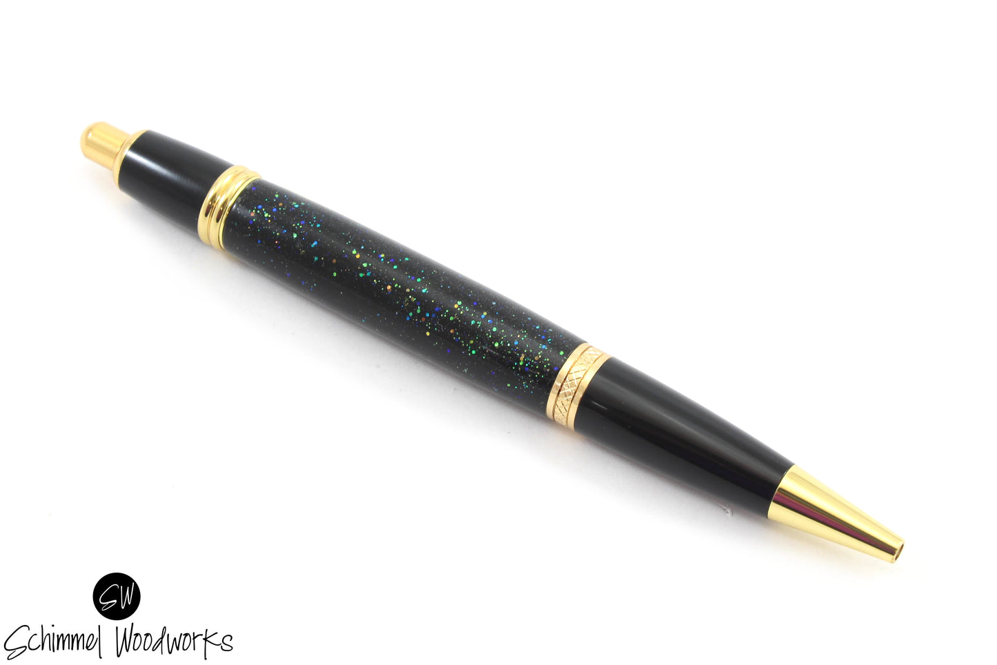 Glittery Click Pen