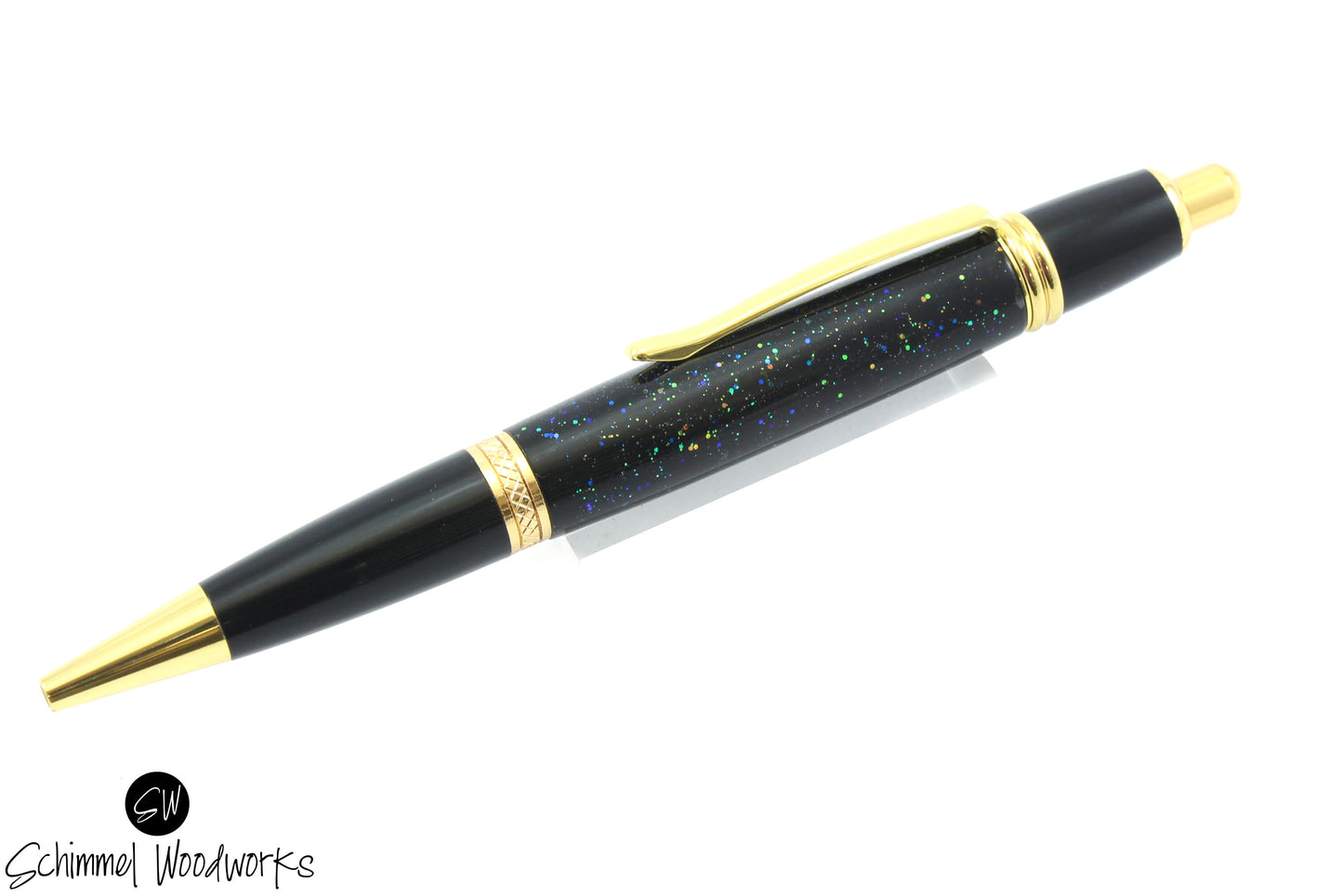 Glittery Click Pen