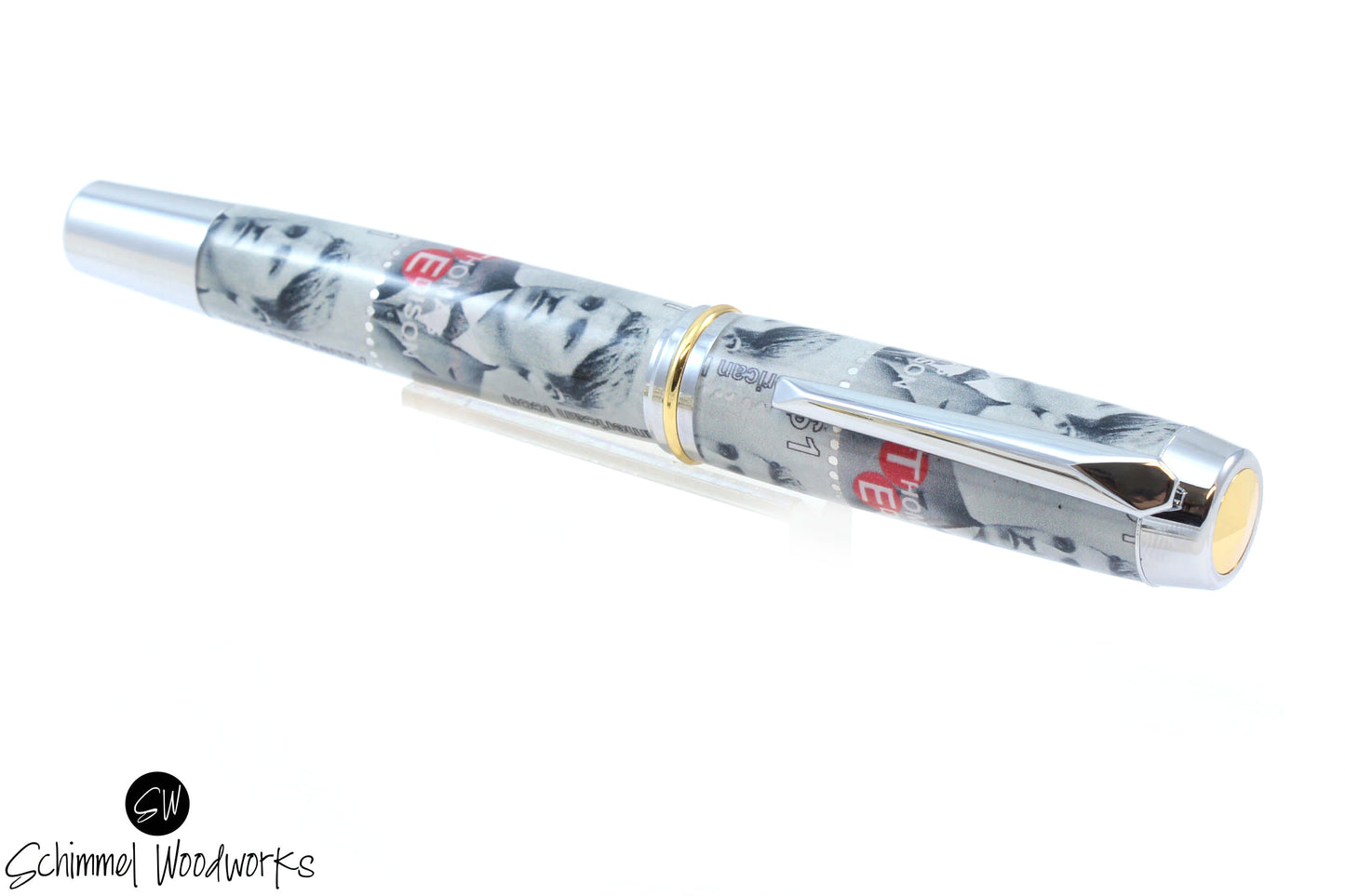 Vintage Edison Stamp Pen