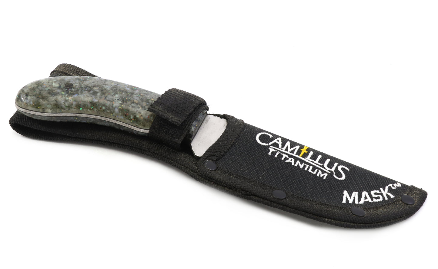 Crushed Stone Hunting Knife