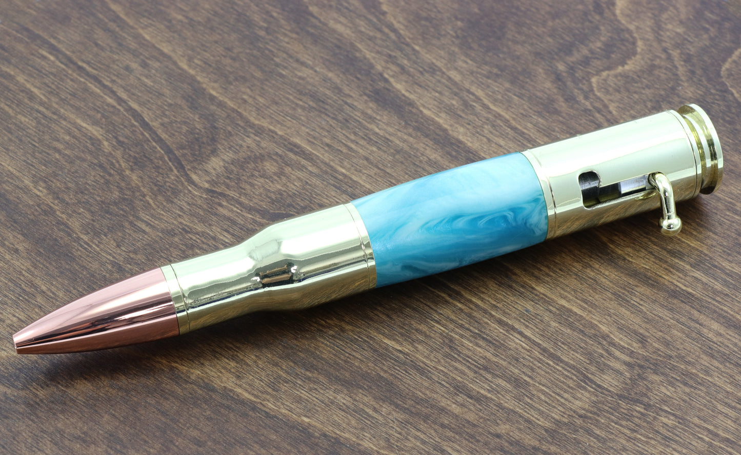 Blue Large Bullet Pen