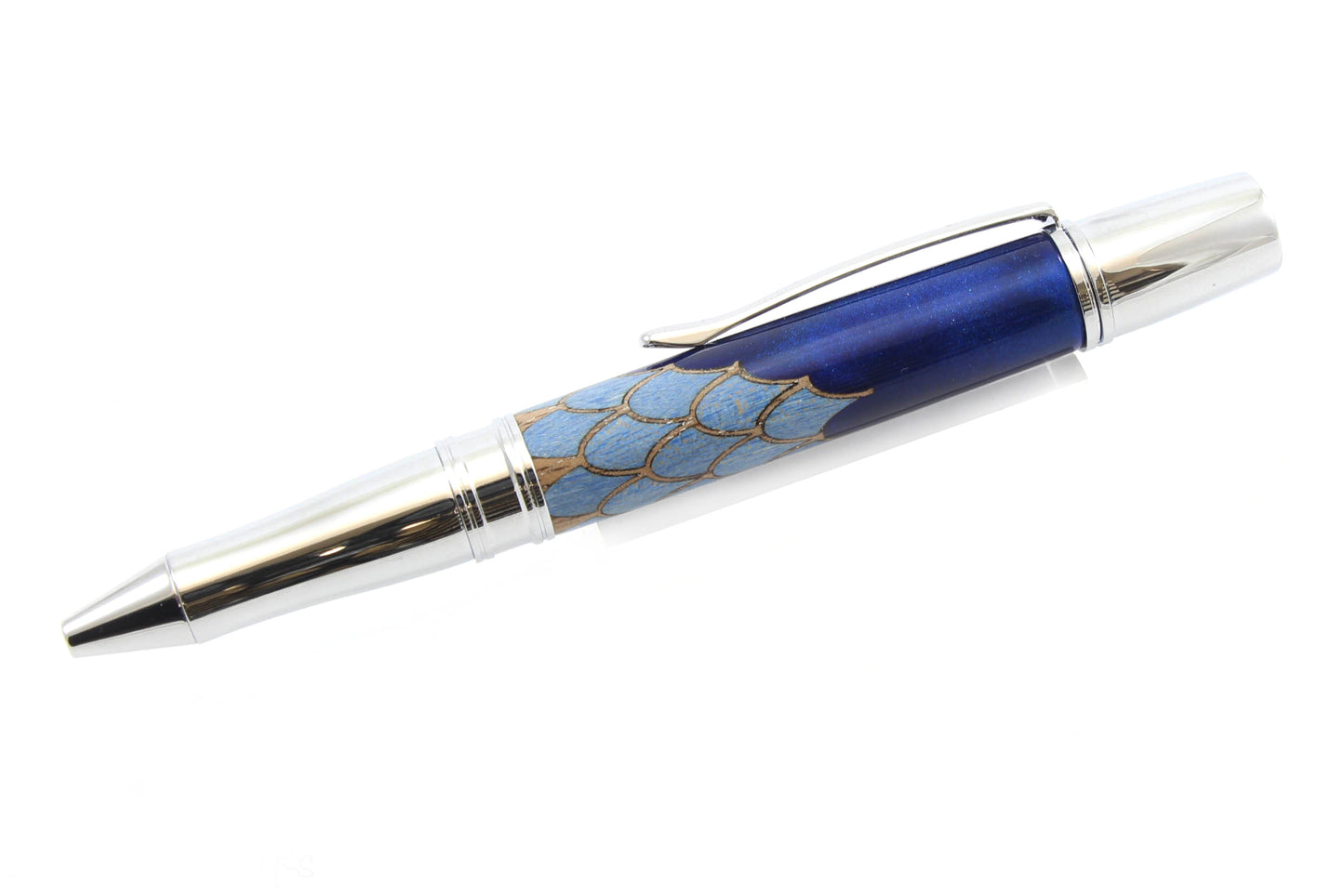 Blue Mermaid Scale Pen
