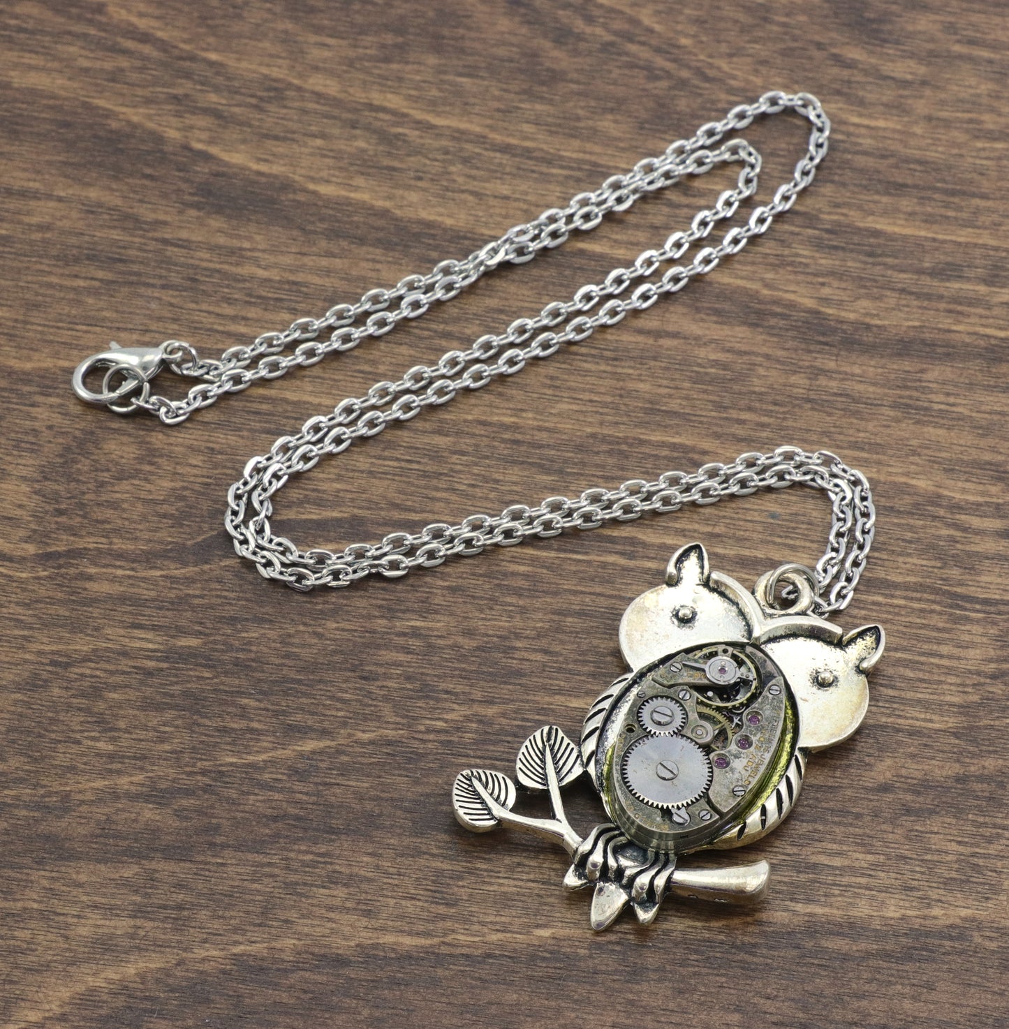 Steampunk Owl Necklace