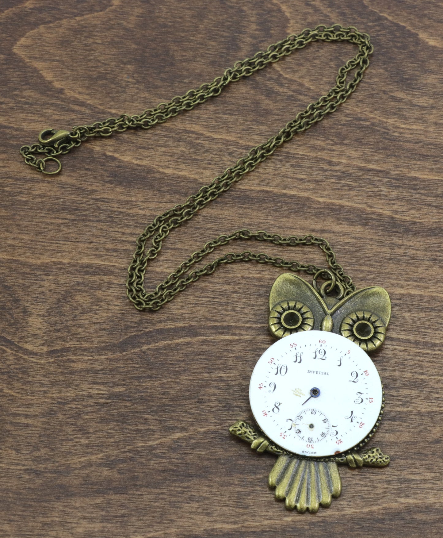 Steampunk Owl Necklace