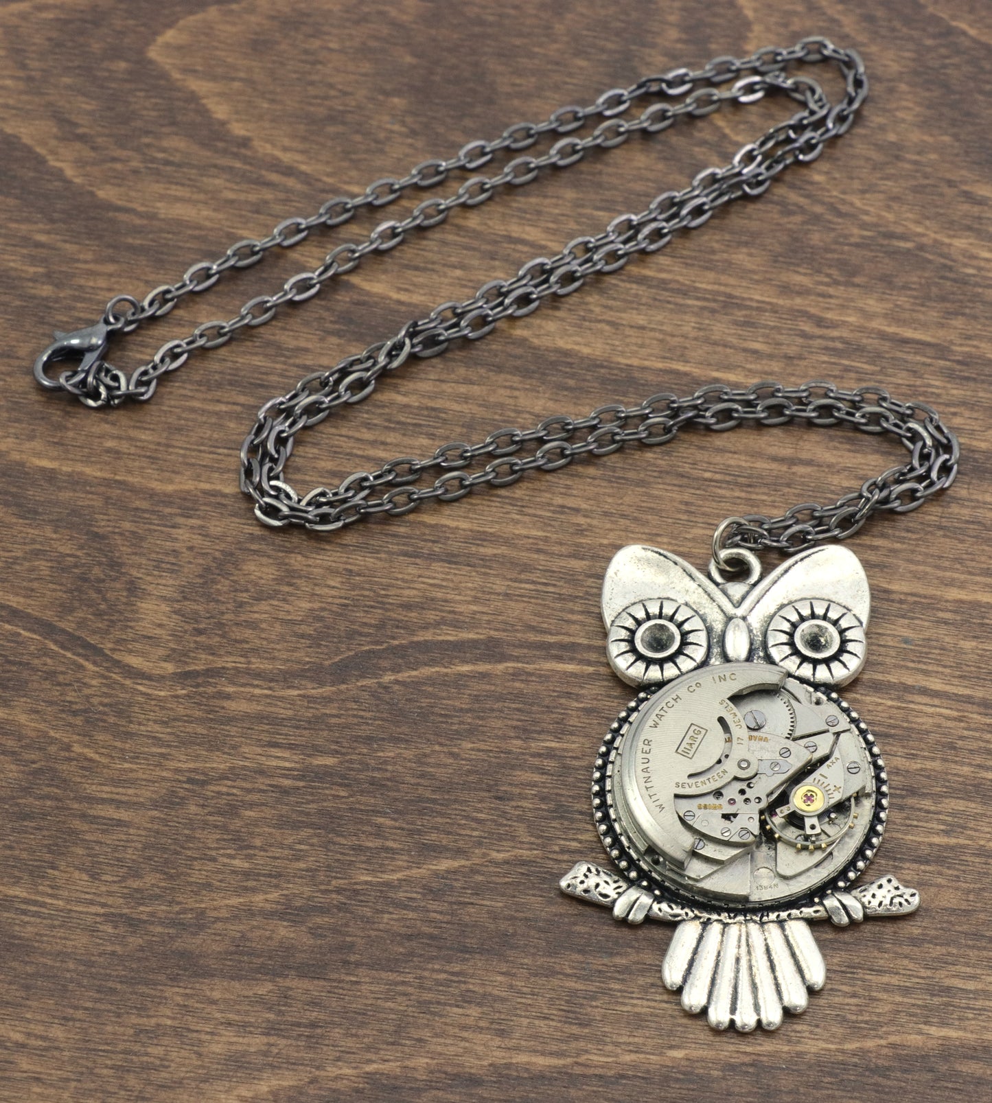 Steampunk Owl Necklace